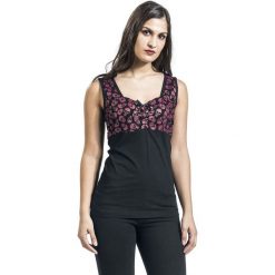 Topy damskie: Black Premium by EMP The Lady Of The House Top damski czarny/czerwony
