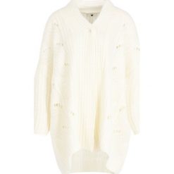 Kardigan TwinSet U & B 192LL3HFF. Brązowe swetry damskie Twinset, m, bez wzorów, z wełny, bez rękawów, bez kaptura. W wyprzedaży za 369,00 zł.