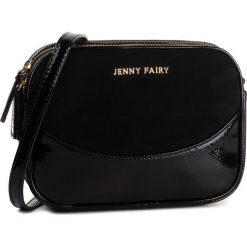 Torebka JENNY FAIRY - RH2130 Black. Czarne listonoszki damskie Jenny Fairy, bez wzorów, ze skóry ekologicznej, bez dodatków. Za 89,99 zł.