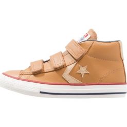 Converse STAR PLAYER EV 3V Tenisówki i Trampki wysokie raw sugar/thunder/light fawn. Brązowe trampki chłopięce Converse, z materiału. W wyprzedaży za 160,30 zł.