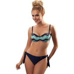 Bez Kategorii: Bikini w kolorze granatowo-biało-miętowym