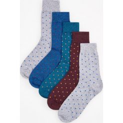 Skarpety 5 pack - Jasny szary. Szare skarpetki męskie Reserved. Za 39,99 zł.