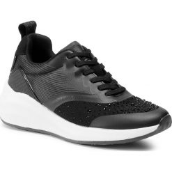 Sneakersy TAMARIS - 1-23730-25 Black 001. Czarne półbuty damskie Tamaris, na co dzień, z aplikacjami, z tworzywa sztucznego, bez obcasa, bez zapięcia. Za 299,00 zł.