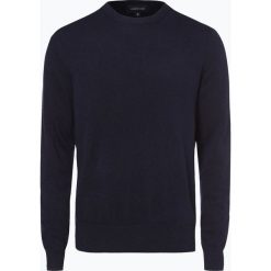 Andrew James - Sweter męski z dodatkiem kaszmiru, niebieski. Niebieskie swetry klasyczne męskie Andrew James, l, z kaszmiru. Za 229,95 zł.