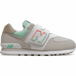 New Balance YV574SCE. Buciki niemowlęce New Balance, z materiału, bez zapięcia. W wyprzedaży za 159,99 zł.