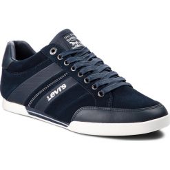 Sneakersy LEVI'S - 222864-709-17 Navy Blue. Niebieskie sneakersy męskie Levi's®, bez zapięcia. W wyprzedaży za 239,00 zł.