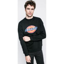 Dickies - Bluza. Czarne bluzy męskie Dickies, m, z nadrukiem, z bawełny, z okrągłym kołnierzem, bez rękawów, bez kaptura. W wyprzedaży za 129,90 zł.