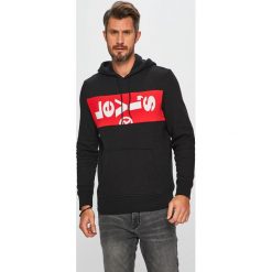 Levi's - Bluza. Czarne bluzy męskie marki Levi's®, s, z nadrukiem, z bawełny, z kapturem. Za 299,90 zł.