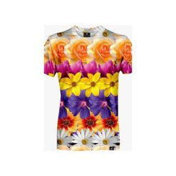 Floral Kaleidoscope men's t-shirt. Brązowe t-shirty męskie Mars from venus, s, bez wzorów, bez kołnierzyka. Za 118,30 zł.