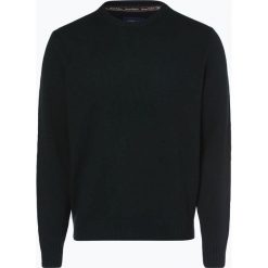 Andrew James - Sweter męski z czystego kaszmiru, zielony. Zielone swetry klasyczne męskie marki Andrew James, xxl, z kaszmiru, eleganckie, z klasycznym kołnierzykiem. Za 649,95 zł.