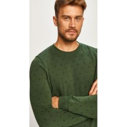 Tom Tailor Denim - Bluza. Zielone bluzy męskie TOM TAILOR DENIM, xl, bez wzorów, z bawełny, z okrągłym kołnierzem, bez rękawów, bez kaptura. W wyprzedaży za 149,90 zł.