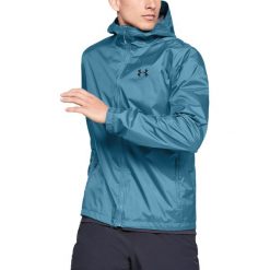 Under Armour Forefront Kurtka Niebieski. Niebieskie płaszcze męskie Under Armour, na wiosnę, l, bez wzorów, z materiału, bez kaptura. Za 378,95 zł.