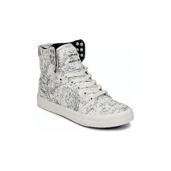 Buty Supra WOMENS SKYTOP. Białe trampki i tenisówki damskie marki Supra, bez wzorów, bez zapięcia. Za 351,20 zł.