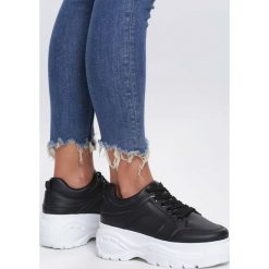 Czarne Sneakersy Ascendancy. Czarne sneakersy damskie marki Inny, ze skóry. Za 109,99 zł.