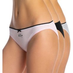Bawełniane figi Panda - trójpak. Majtki damskie Lama, z bawełny. Za 37,99 zł.
