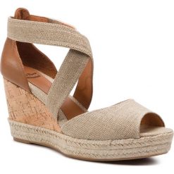 Espadryle TONI PONS - Alicia-Lc Natural. Brązowe espadryle damskie Toni Pons, bez wzorów, ze skóry, bez obcasa, na obcasie. W wyprzedaży za 239,00 zł.