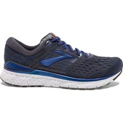 Buty Brooks Transcend 6 M Niebiesko-Grafitowe. Szare buty sportowe męskie Brooks, bez zapięcia, do biegania. Za 519,99 zł.