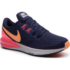Buty NIKE - Air Zoom Structure 22 AA1640 400 Racer Blue/Orange Peel. Niebieskie buty sportowe damskie Nike, bez wzorów, z tworzywa sztucznego, sportowe, do biegania. W wyprzedaży za 369,00 zł.