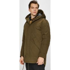Selected - Kurtka. Zielone płaszcze męskie Selected, s, bez wzorów, z poliesteru, długie, z kapturem. W wyprzedaży za 379,90 zł.