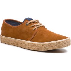 Espadryle PEPE JEANS - Sailor Suede PMS10249 Tan 869. Pomarańczowe espadryle męskie z jeansu, eleganckie. W wyprzedaży za 209,00 zł.