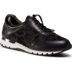 Sneakersy CAPRICE - 9-23707-25 Black Leo Comb 048. Czarne półbuty damskie Caprice, na co dzień, bez wzorów, ze skóry, bez obcasa, na płaskiej podeszwie, bez zapięcia. Za 349,00 zł.