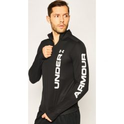 Bluza Under Armour Speed Stride Split ¼ Zip 1342689. Czarne bluzy męskie Under Armour, m, bez wzorów, z poliesteru, bez kołnierzyka, bez rękawów, bez kaptura. W wyprzedaży za 169,00 zł.