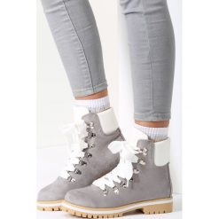 Jasnoszare Traperki Bye Bye Love. Szare buty zimowe damskie vices. Za 119,99 zł.