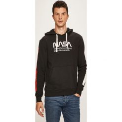 Only & Sons - Bluza. Czarne bluzy męskie m, z nadrukiem, z bawełny, z kapturem. W wyprzedaży za 119,90 zł.