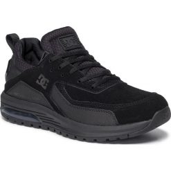 Sneakersy DC - Vandium ADYS200069 Black (Bb2). Czarne sneakersy męskie DC, na co dzień, bez wzorów, z zamszu, eleganckie, bez zapięcia. Za 399,00 zł.