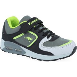 Sneakersy chłopięce KangaROOS 18216 szary 35. Szare trampki chłopięce KangaROOS, bez wzorów, sportowe, bez zapięcia. Za 99,00 zł.