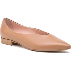Półbuty L37 - Bluebell S45 Brown. Pomarańczowe półbuty damskie L37, na co dzień, bez wzorów, ze skóry, bez obcasa, na obcasie, bez zapięcia. W wyprzedaży za 339,00 zł.
