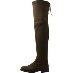 Buffalo Muszkieterki khaki. Brązowe bez kategorii marki Buffalo, z materiału. W wyprzedaży za 314,50 zł.