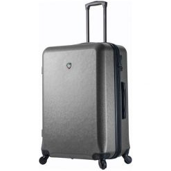 Mia Toro Walizka Podróżna m1219/3-L, Szary. Szare walizki marki Mia Toro, bez wzorów, eleganckie. Za 449,00 zł.