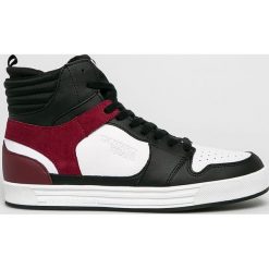 Trussardi Jeans - Buty. Czarne buty sportowe męskie Trussardi Jeans, z jeansu, na sznurówki. Za 679,90 zł.