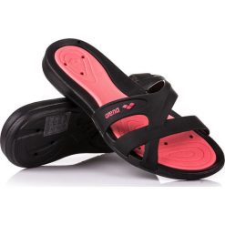 Chodaki damskie: Arena Klapki basenowe damskie Athena Woman Hook Arena Black/Petunia roz. 37 (8068095)