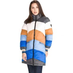 TWINSET Kurtka Niebieski Biały Beżowy. Brązowe kurtki damskie Twinset, xs, bez wzorów, z poliesteru. Za 1043,95 zł.