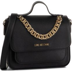 Torebka LOVE MOSCHINO - JC4046PP18LE000A Nero. Czarne torebki klasyczne damskie Love Moschino, bez wzorów, ze skóry ekologicznej, klasyczne, bez dodatków. Za 639,00 zł.