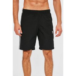 Adidas Originals - Szorty. Czarne spodenki i szorty męskie adidas Originals, s, bez wzorów, z poliesteru, sportowe. Za 169,90 zł.
