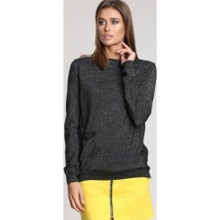 Czarny Sweter All About Love. Czarne swetry klasyczne damskie other, na jesień, l. Za 74,99 zł.