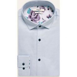 Premium by Jack&Jones - Koszula. Niebieskie koszule męskie Premium by Jack&Jones, s, bez wzorów, z bawełny, klasyczne, z klasycznym kołnierzykiem, z długim rękawem. Za 219,90 zł.