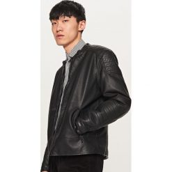 Kurtka typu biker - Czarny. Czarne kurtki męskie Reserved, l. Za 239,99 zł.