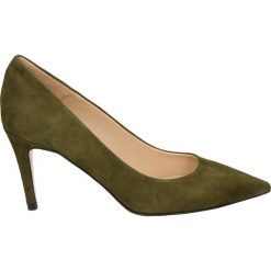 Czółenka - 0954 CAM OLIV. Brązowe buty ślubne damskie Venezia, ze skóry. Za 349,00 zł.