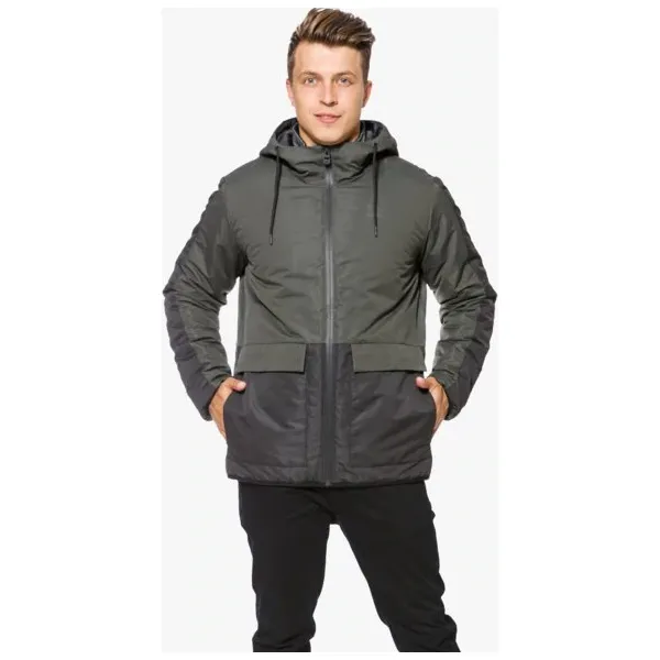 Umbro Kurtka Potas , khaki, rozmiar XXL. Brązowe kurtki męskie Umbro, xxl, z nadrukiem, z poliesteru, klasyczne, bez kaptura. W wyprzedaży za 159,99 zł.