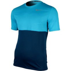 Nike Koszulka Racer Short-Sleeve granatowa r. S (644396 496). Niebieskie t-shirty męskie Nike, s. Za 79,00 zł.
