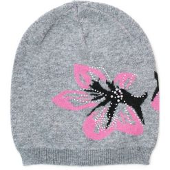 Czapka damska Rajski kwiat szara. Szare czapki zimowe damskie Art of Polo. Za 42,47 zł.
