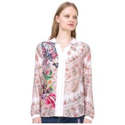 Desigual Koszula Damska Etien L Wielokolorowy. Szare koszule damskie marki Desigual, l. W wyprzedaży za 299,00 zł.