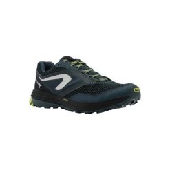 Buty do biegania męskie trail TR niebiesko-żółte. Szare buty sportowe męskie EVADICT, z poliesteru, bez zapięcia, do biegania. Za 179,99 zł.
