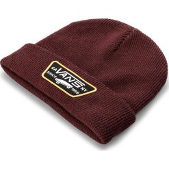 Czapka VANS - Milford Beanie V00UOU4QU Port Royale. Czerwone czapki męskie Vans, bez wzorów, z materiału. Za 79,00 zł.