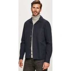 Calvin Klein - Koszula. Niebieskie koszule męskie Calvin Klein, s, bez wzorów, z bawełny, klasyczne, z klasycznym kołnierzykiem, z długim rękawem. Za 599,90 zł.