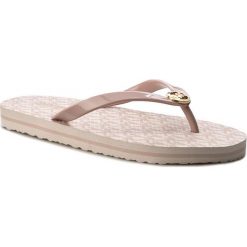 Japonki MICHAEL MICHAEL KORS - Mk Flip Flop Stripe Eva 40S7MKFA4Q Dk Ballet. Różowe klapki damskie MICHAEL Michael Kors, bez wzorów, z tworzywa sztucznego, bez obcasa. W wyprzedaży za 169,00 zł.